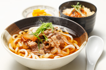 甘辛・牛肉うどん