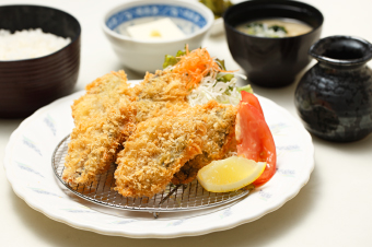 アジフライ定食(平日限定)